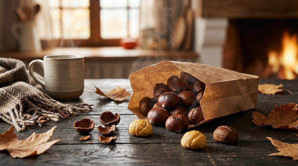 Gepofte kastanjes