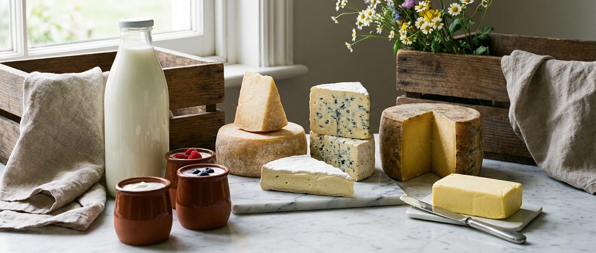 Melkproducten en lactose