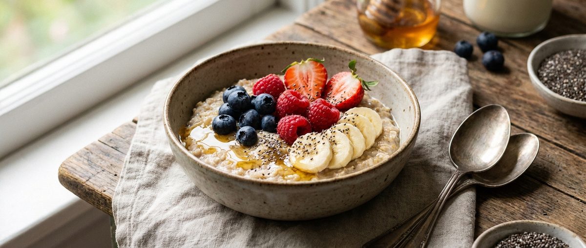 Superfood havermout ontbijt