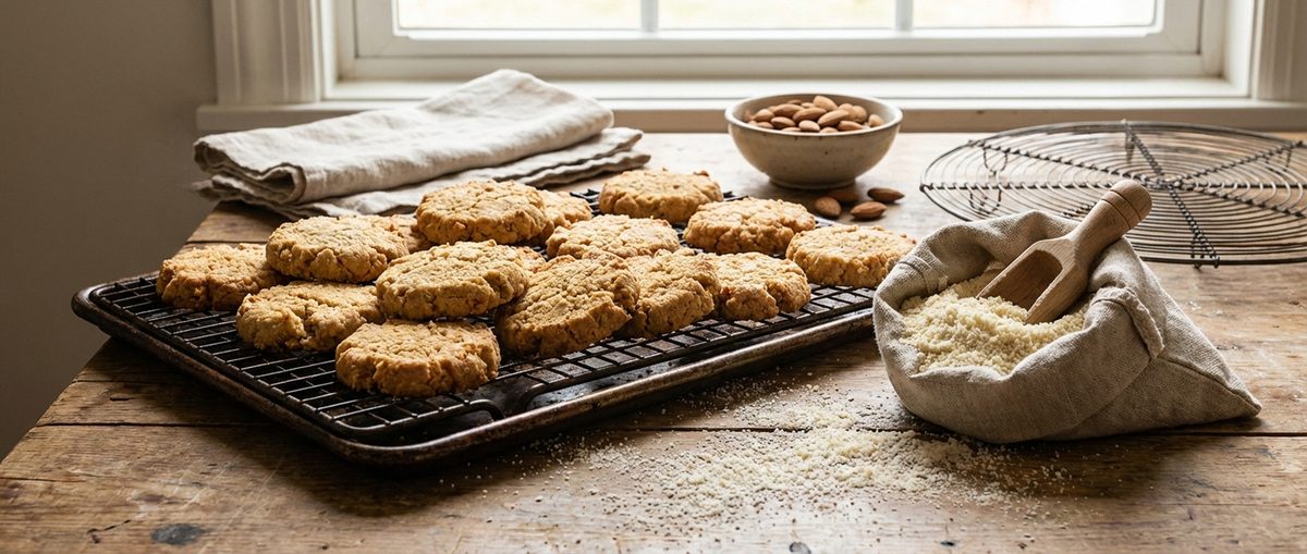 Suikervrije paleo zandkoekjes